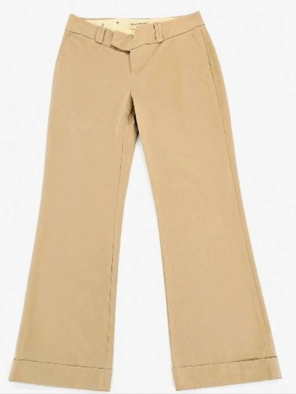 Banana Republic Wide-Leg Chino Jeans in Tan